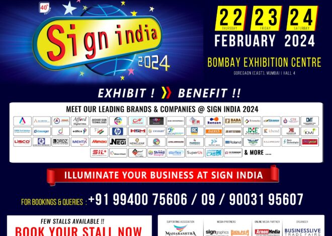 Arnon Media: The Official Online Media Partner for Sign India Expo 2024 in Mumbai