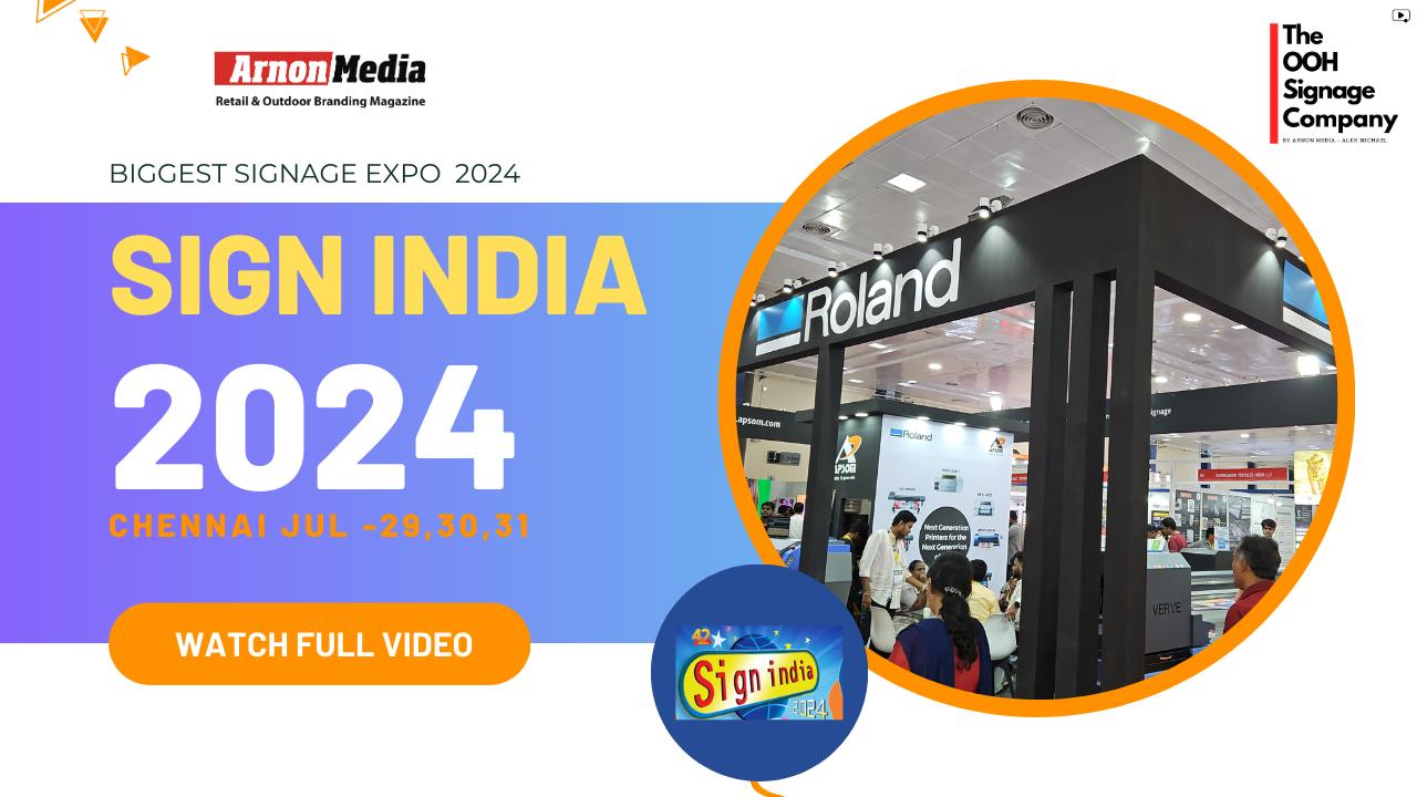 Exciting Innovations Unveiled at Sign India Expo 2024 in Chennai