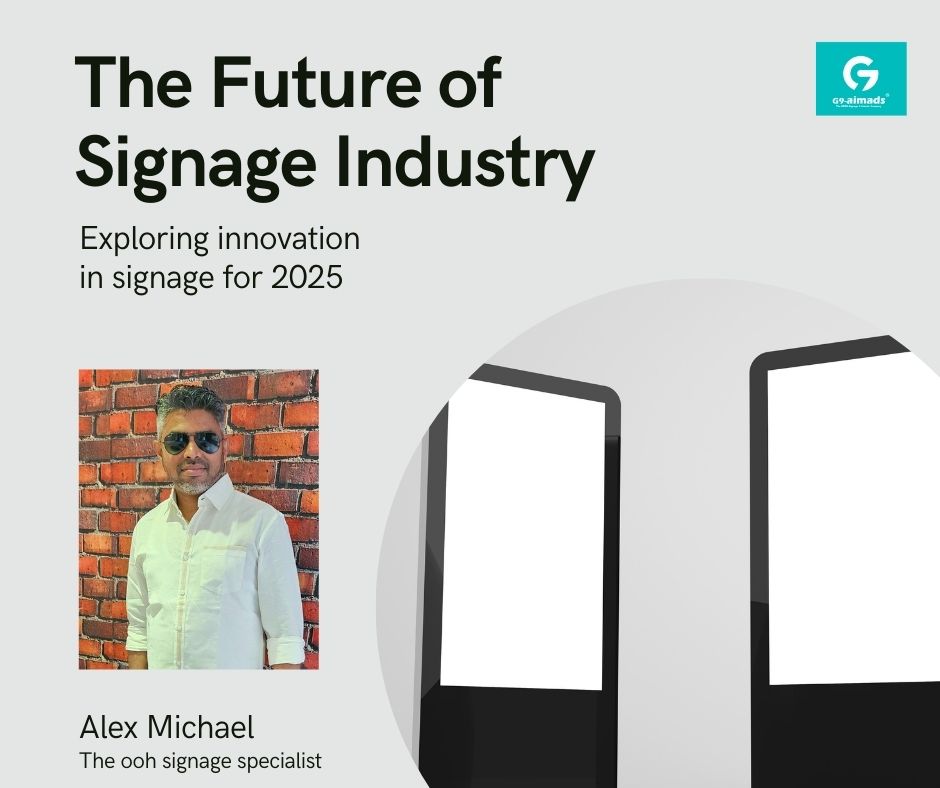 The Future of the Signage Industry in 2025 – Innovation, Technology & Sustainability