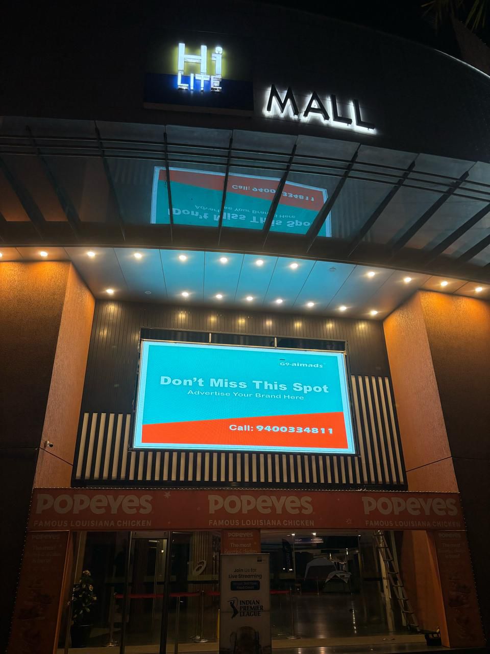 G9 AIM ADS Launches Premium DOOH Advertising at HiLite Mall, Calicut